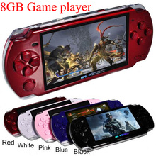 2021 Handheld Game Console 4.3 inch screen mp4 player MP5 game player real 8GB support for psp game,camera,video,e-book 2024 - buy cheap