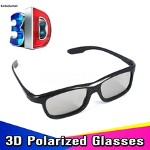 Пассивные Поляризационные 3D-очки kebidumei для Sony, для Samsung, объемный анаглиф, фильмы, DVD, ТВ, видео устройства, журнал 2024 - купить недорого