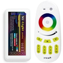 Milight 2.4g 4 zone Touch Screen Wireless RF Remote  + DC12-24V 10A Controller Dimmer For RGBW RGBWW LED Strip Light 2024 - buy cheap