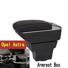 For Opel Astra Armrest Box Opel Astra J Universal Car Central Armrest Storage Box cup holder ashtray modification accessories 2024 - buy cheap