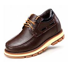 Male Invisible Elevator Casual Shoes 9cm Men Genuine Cow Leather Casual Height Increase Elevation Shoes Elevated Fashion Oxfords 2024 - buy cheap