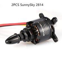 Sunnysky x2814 2814 3-5s, motor sem escova para drone de asa fixa, helicóptero de 1960mm 2024 - compre barato