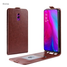 Retro Vertical Flip Leather Cover For OPPO Reno Case Card Slot Magnetic Flip Case Leather for OPPO F11 Pro Phone Bag Cases 2024 - buy cheap