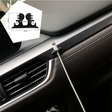 Adesivos com clipe de arame para carro, 8 peças, para veículos modelo xf, xj, xk, futuro