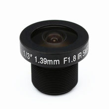 HD 5mp 1,39 мм объектив 1/3 "M12 F1.8 IR Board Объектив рыбий глаз для ip-камеры 720 P/1080 P 2024 - купить недорого