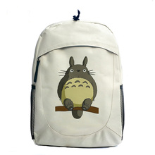 Totoro Anime Cosplay Backpack Ogino Chihiro Cartoon Canvas Travel Backpacks Shoulders School Bag Best Students Gifts 2024 - buy cheap