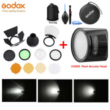 Godox H200R Flash Annular Head Separation Portable Extension with Spiral Flash for Godox AD200 Flash + Godox AK-R1 Accessories 2024 - buy cheap