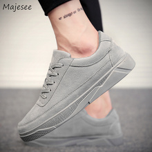 Men's Vulcanize Shoes Breathable Canvas All-match Leisure Sneaker Men Lace-up Simple Trendy Soft Deodorant Chic Shoe 2019 New 2024 - buy cheap