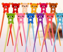 Palillos de aprendizaje multicolor para niños, oso de peluche, regalo, 100 pares, Envío Gratis 2024 - compra barato