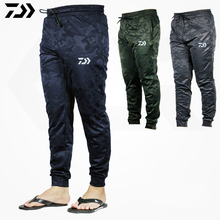 DAIWA-Pantalones deportivos para hombre, pantalón de pesca de camuflaje, antiestático, Anti-UV, de secado rápido, transpirables, a prueba de viento 2024 - compra barato