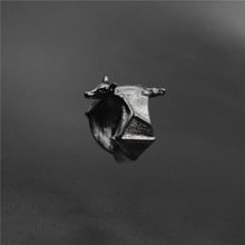 Anillo de zorro volador con forma de murciélago, joyería de zorro, regalo de joyería Animal, zorros y zorros, ajustable 2024 - compra barato