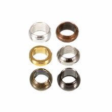 200pcs/lot Metal Crimps Beads Crimp End Beads 2mm 2.5mm 3mm Findings Silver/Gold/Rhodium/Antique Bronze Color F103 2024 - buy cheap