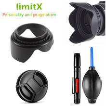 limitX Lens Hood / lens Cap / Cleaning Pen / Air Blower Pump for YI M1 with 12-40mm 42.5mm Lens Mirrorless Digital Camera 2024 - buy cheap