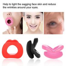 Silicone Facial Lifting Lip Exerciser Mouth Muscle Tightener Tightening Anti-Wrinkle Lip Trainer Massager Mouthpiece Face Care 2024 - buy cheap