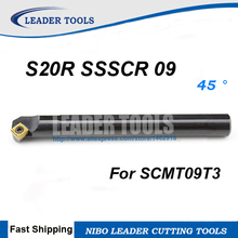 S20R-SSSCR/SSSCL 09 сверлильный стержень, внутренний токарный инструмент, держатель токарного инструмента с ЧПУ, Токарный режущий инструмент, SSSCR/L Расточная штанга для SCMT09T3 2024 - купить недорого