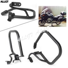 Black Motorcycle Rear Bumper Highway Crash Bars Engine Protection Guards for BMW R1200RT 2005-2010 2011 2012 2013 2024 - buy cheap