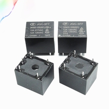 5pcs JQC-3FF-005/009/012/024VDC-1HS 10A 12V Conversion Subminiature High- Relay 4PIN 2024 - buy cheap