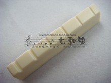 Ivory white plastics 43*6*8.75-8MM left hand folk guitar upper violin nut/front violin bridge/upper string nut/string bridge 2024 - buy cheap