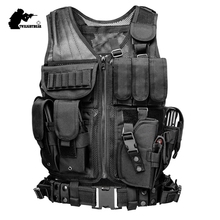 Military Tactical Vest High Quality Nylon MELLO Multi-function Mesh Army Combat Vest CS Paintball Vest Police Equipment AJ045 2024 - buy cheap