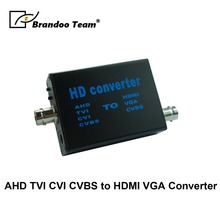AHD/TVI/CVI/CVBS к HDMI/VGA/CVBS конвертер HDMI NTSC/PAL видео CCTV монитор 2024 - купить недорого