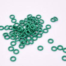 40 шт. 2,2 мм диаметр провода зеленые флюоровые резиновые уплотнительные кольца водонепроницаемый изоляционный резиновый ремешок 7 мм-14 мм внешний диаметр 2024 - купить недорого
