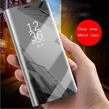 Mirror Case For Xiaomi Mi Mix 2 Luxury Stand Cover For RedMi 5 Plus/Note 5A /Mi 5X A1/Mi Note 3/RedMi 4X/Note 4X/Mi 8 SE/Note 9 2024 - buy cheap