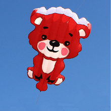 New Arrive  Outdoor fun Sports Single Line Software Bear Kite / Animal  Kites With Handle and  Line Good Flying 2024 - buy cheap