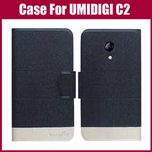 Hot Sale! UMIDIGI C2 Case New Arrival 5 Colors Fashion Flip Ultra-thin Leather Protective Cover For UMIDIGI C2 Case Phone Bag 2024 - buy cheap