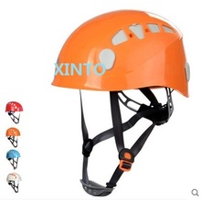 Safety climbing helmet CE standard hat for aerial work fast safety insurance climbing rope harness safety belt lifting sling 2024 - buy cheap