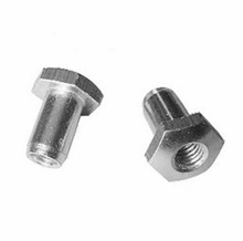 5pcs M6 hollow nut hex round head hexagon drive tubular through hole nuts brake lever 8mm glossy rivet 12mm-20mm long 2024 - buy cheap