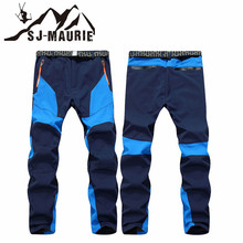 Уличные мужские лыжные треккинговые штаны, ветрозащитные водонепроницаемые толстые теплые флисовые зимние штаны для катания на лыжах, скалолазания, походные брюки 2024 - купить недорого