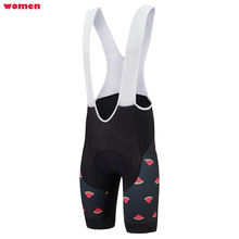 JIASHUO-pantalones cortos de ciclismo para mujer, con almohadilla 3D de Gel, transpirables, para equipo de carreras profesional, de sandía, 2016 2024 - compra barato