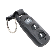 LEEPEE-carcasa para llave de coche, mando a distancia con 3 botones, para Hyundai Tuscon Accent Elantra Santa Fe, con batería 2024 - compra barato