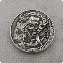 Hobo-Copia de monedas de níquel, colección de monedas conmemorativas 2024 - compra barato