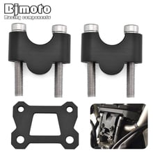 Bjmoto Motorcycle Bike CNC Handlebar Mounts Riser Clamp Height For YAMAHA MT-07 MT07 FZ07 TRACER 700 MT07 Moto Cage 2014-2020 2024 - buy cheap