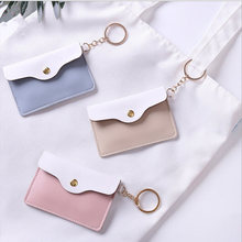 New Fashion Brand Leather Women Card Holder Large Capacity Female ID Credit Card Case Bag Wallet Coin Bag Change Purse 2024 - buy cheap