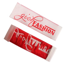 Etiquetas de tecido personalizadas com zíper, etiqueta de tecido personalizada com logo para costura de nome para roupas 2024 - compre barato