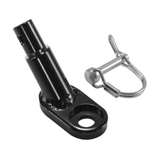 Steel Bicycle Trailer  Hitch Mount Adapter  Replacement shaft Bike cycle Connector Rear Rack Carrier Bicycle Accessories 2024 - compre barato