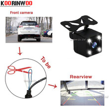 Câmera de visão traseira para carro magnética, câmera frontal com função de comutação, luz led, visão noturna, sistema de estacionamento 2024 - compre barato