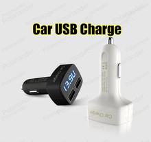 Square Car Charger Dual USB for mobile phones and digital cameras etc Universal car chargers 12 V 2.1A1A output adapter 2024 - buy cheap