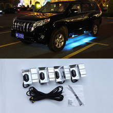 2010  -2018  4pcs LED Door Side Step Running Board Lights For Toyota Land Cruiser Prado FJ 150 2018 Accessories 2024 - buy cheap