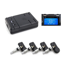 Monitor de presión de neumáticos TPMS para coche, sistema de alarma de presión de neumáticos para navegación Android, reproductor Mp5, DVD, pantalla 2024 - compra barato