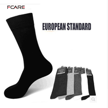 Fcare 10PCS=5 pairs 39 to 44  calzini lunghi uomo men dress socks business socks  long leg socks calcetines 2024 - buy cheap