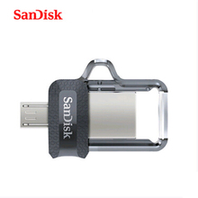 SanDisk-unidad Flash USB de doble OTG, 128GB, alta velocidad, 150 MB/s, Mini USB 3,0, 64GB, 32GB, 16GB, micro USB, SDDD3 2024 - compra barato