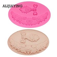 M1267 1Pcs Flowers Silicone Mold Fondant Mould Cake Decorating Tool Chocolate Gumpaste Mold, Sugarcraft, Kitchen Accessories 2024 - buy cheap