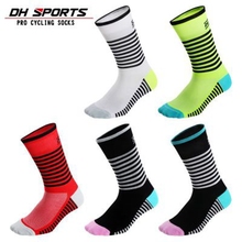 DH SPORTS Professional Brand Cycling Socks Protect Feet Breathable Sock Outdoor Road Bike Nylon Racing Socks Bicycle Sport Socks 2024 - buy cheap