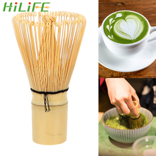 Hilife escova de chá japonesa, cerimônia de bambu para cozinha, acessório de cozinha, batedor de chá verde matcha em pó, 100 2024 - compre barato