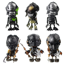 6pcs/lot Aliens Vs Predator Action Figure Requiem Mini Cosbaby Wolf Predator Battle Cute Dolls PVC Figure Model Toys 7cm 2024 - buy cheap