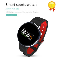 2018 new smart sports watch heart rate blood pressure monitoring IP67 waterproof alarm clock smart band for Android IOS phones 2024 - buy cheap