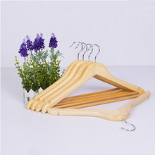 Free Shipping!!New Fashionable Multifunctional Wooden Hangers Skirt Hanger Made In China 2024 - buy cheap